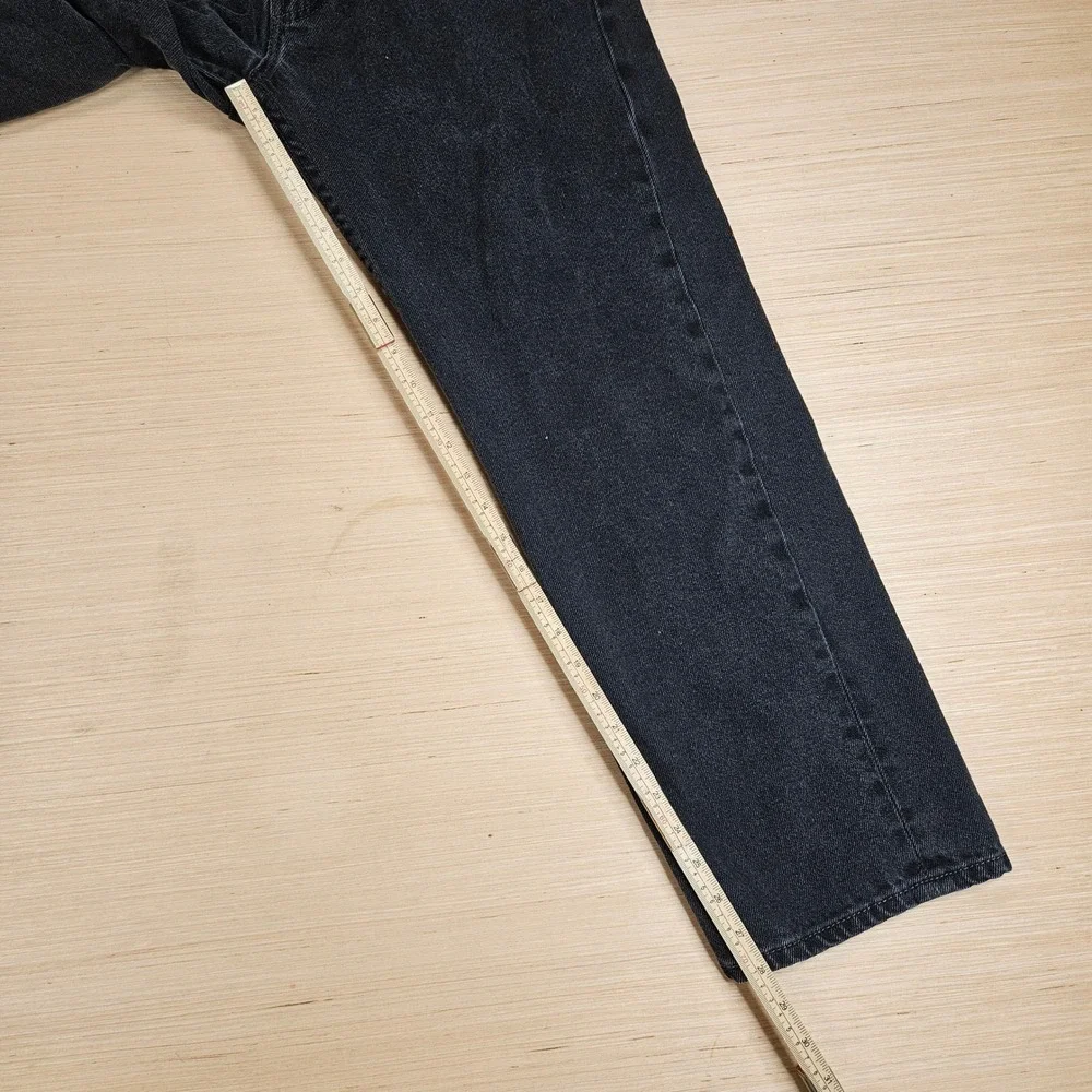 Lot of 2 Levis 505 Jeans Mens 38x30 Fit 36x28 Black Regular Fit Straight Leg